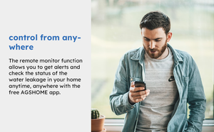 <strong>WiFi</strong> Smart <strong>Home</strong> <strong>Security</strong> System DIY Kit Wireless Water Leak Detector with Alert Gateway Drip Leak <strong>Sensor</strong> for <strong>Home</strong> <strong>Security</strong> - Product Image 6