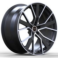 Pour KIPARDO Jantes en alliage forgé pleine taille 19-22 pouces 5x112 pour Audi A5 A7 S4 S5 S6 RS4 RS5 RS6 Q7 Q8 RS7 25mm Et