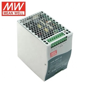 PFCMean bien <span class=keywords><strong>SDR</strong></span>-<span class=keywords><strong>480P</strong></span>-<span class=keywords><strong>24</strong></span> <span class=keywords><strong>SDR</strong></span>-<span class=keywords><strong>480P</strong></span>-48 24V48V 24V20A 48V10A intégré dans l'alimentation ca cc Rail Din alimentation industrielle Meanwell - Product Image 2
