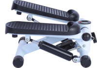 Mini stepper hydraulique compact avec affichage numérique, entraîneur cardio silencieux pour intérieur, capacité de poids de 100 kg, poids net de 6 kg