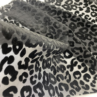 Tissu de velours de soie personnalisé de haute qualité25 % 75% VISCOSE tissu de velours de soie pure noire impression fleur tissu de velours textiles