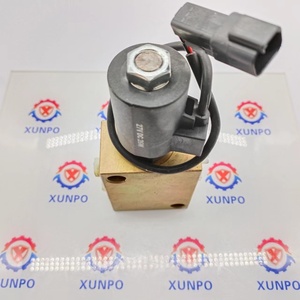 Excavator Parts EC210 Excavator Solenoid Valve Assembly SOLENOID VALVE 24V 4-WAY 34EA-91720 - Product Image 3