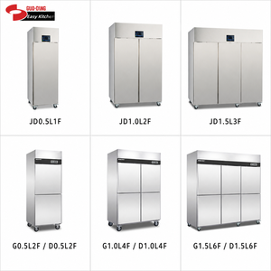 Refrigerador Vertical Comercial Certificado ETL, Congelador de Acero Inoxidable, Refrigerador Vertical para Restaurantes, Equipo de Refrigeración - Product Image 1