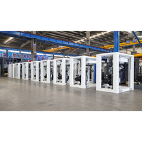 5.5kw/7.5kw/11kw/15kw 500 litres industrie électrique général 185 cfm moteur diesel aérographe vis compresseur d'air