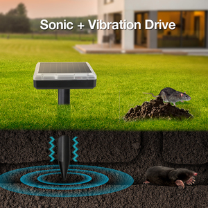 Chất Lượng Không Thấm Nước Siêu Âm Năng Lượng Mặt Trời <span class=keywords><strong>Repeller</strong></span> Thiết Bị Cho Ngoài Trời Thông Minh Năng Lượng Mặt Trời-Powered Siêu Âm Mole Rat Không Thấm Nước Cho Vườn - Product Image 5