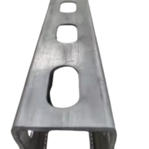 Горячекатаная оцинкованная горячекатаная стальная стойка солнечной системы формованная C-канал с одинарной или двойной прочностью - Product Image 1