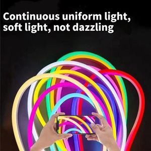 Dây đèn <span class=keywords><strong>LED</strong></span> Neon Flex ngoài trời bán buôn 5m 50m, 12v 24v, dải đèn <span class=keywords><strong>LED</strong></span> mềm dẻo 6*12mm 8*16mm, RGB trắng, đủ màu sắc - Product Image 6