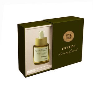 Emballage de bouteille de parfum de marque de luxe personnalisé de haute qualité fait à la main en relief et stratification brillante style coulissant boîte recyclée - Product Image 1