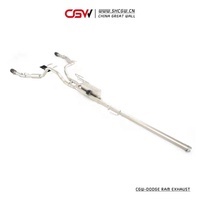 Silencieux d'échappement, Performance son actif, avec vannes, pour Dodge Ram 5,7 l, 4x4, Catback