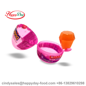 HAPPYDAY Caramelos Duros en Forma de Anillo, Juguete de Huevo de Plástico con Sabor a Frutas - Product Image 5