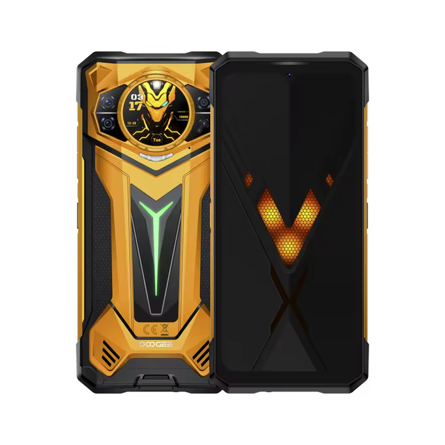 DOOGEE S200 Ultra Rugged Phone 48GB+1TB Dimensity 7400 11000mAh Battery 66W 6.72 Android 15 FHD+120Hz Breathing Light NFC
