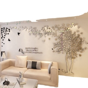 Papel Tapiz de Espejo Grande para Decoración del Hogar, Adhesivos Acrílicos para Pared de Sala de Estar, Fondo de TV, Mural Artístico - Product Image 3