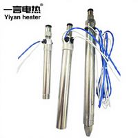 Chauffe-écrous micro-diamètre en acier inoxydable nickel-chrome pour températures moyennes, tension et longueur personnalisables, remplace le chauffage 12-24V