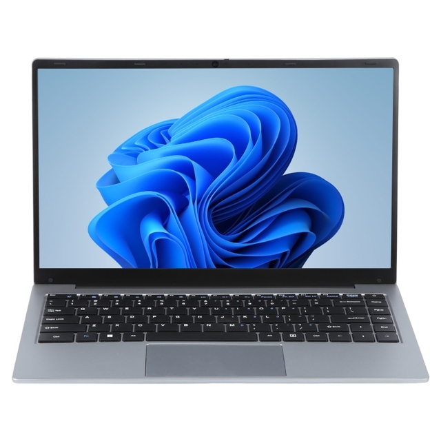 OEM 14 Inch Win 11 Laptop 8GB+128GB Intel Core I3 180 Degree Rotation Axis(Silver)