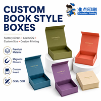 Boîte d'expédition en carton ondulé de luxe, personnalisée, avec impression de logo de haute qualité, fermeture magnétique, écologique, pour bijoux, parfums et cadeaux