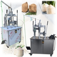 Machine industrielle de décorticage de noix de coco, durable, pour noix de coco vertes, de haute qualité, pour noix de coco tendres