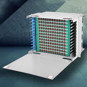 Armario de Distribución de Fibra Óptica (ODF) para Montaje en Rack, 144 Puertos FC, Modular, de Acero, con Cajones, Solución de Empalme de Alta Densidad - Product Image 5