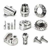 Produsen Komponen Logam Presisi Paduan Titanium 5 Axis CNC Machining Kustom OEM untuk Industri Dirgantara dan Medis