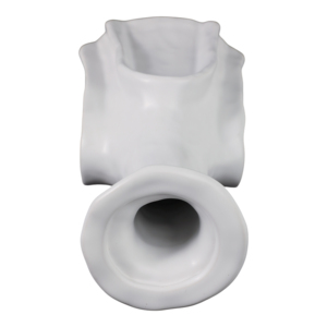Vaso per Fiori in Ceramica Alto Decorativo con Design Artistico Curvo per Soggiorno e Fiori Freschi - Product Image 6