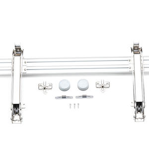 Charnière de porte de bus, quincaillerie de porte coulissante avec rail coulissant et composants de porte pliante de placard, acier laminé à froid - Product Image 1