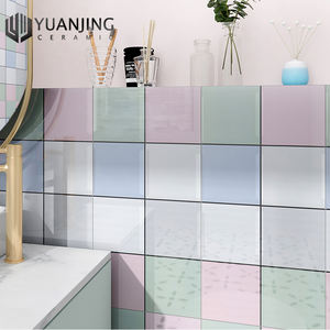 Carreaux de mur en porcelaine de 300x600 mm, bon marché, colorés, brillants, glacés, carreaux de métro, aspect brique, salle de bain, cuisine - Product Image 6