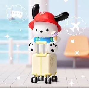 San Rio Personajes <span class=keywords><strong>Pocha</strong></span> Cco PVC Blind Box Travel Diary Series Kawaii Anime Figure Sorpresa Mystery Box - Product Image 4
