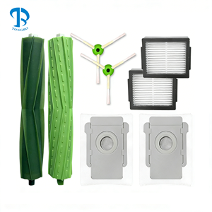 Accessori per Robot Aspirapolvere IRobots <span class=keywords><strong>Roomba</strong></span> I7 I3 I4 I6 I8 E5 E6 E7: Spazzola Principale, Spazzola Laterale, Filtro HEPA, Sacchetto Raccoglipolvere - Product Image 1