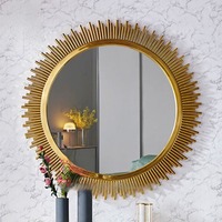 Table console de style italien, luxe léger, en acier inoxydable doré/argenté, pour salon, entrée, miroir, table d'angle moderne haut de gamme