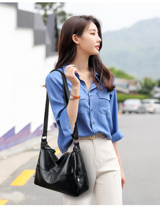 New High Quality Women Messenger Bags for Women PU Leather Crossbody Bags Ladies Designer <b>Shoulder</b> Bags Tote Handbags and Purses - Product Image 2