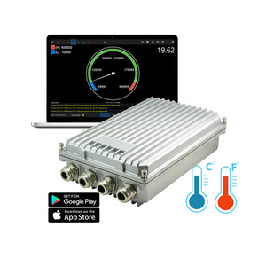 Station météo industrielle 4G en acier inoxydable, température et humidité, contrôle à distance par application, faible consommation d'énergie, fonctionne sur batterie - Product Image 4
