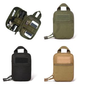 Bolsa para Teléfono, Kit <span class=keywords><strong>EMT</strong></span>, Sistema Molle, Bolsa Pequeña Multiusos, Bolsa Táctica para Cintura, Bolsa Médica, Bolsa de Cintura para Exteriores - Product Image 1