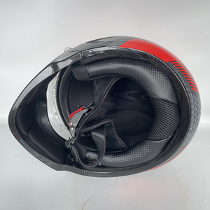 Samurai nero scorpione guerriero indiano combinazione di mentine rimovibili casco integrale casco moto vintage - Product Image 3