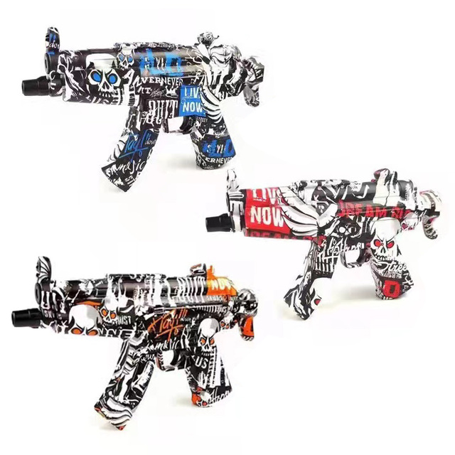 Airsof Paintball Splat Gel Gun Ak47/mp5/s-m416/p90/mp9 Splatter Ball Gun Pistola Armas De Gel