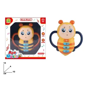 Jouet musical singe Mondo Bimbi Ape, instrument de musique pour bébés de 12 mois et plus, avec lumières et sons - Product Image 1