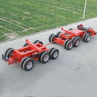 Transportador de Vigas Tipo Neumático de 4 Ejes PBC 200T