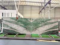 Dalle de quartzite vert royal Patagonia de qualité supérieure, pierre naturelle pour comptoirs de cuisine, murs, design moderne