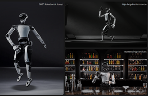 Robot humanoïde industriel ROBOTERA de taille réelle de 171 cm, robot de manutention, d'assemblage, de tri et de chargement pour la logistique industrielle - Product Image 4