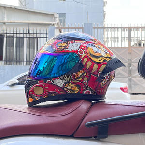 JIEKAI Casque de moto électrique universel toutes saisons pour Bluetooth Hommes Femmes Double lentille Couverture complète pour voiture de rue - Product Image 6