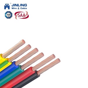 Hot bán BVR 1.5mm2 2.5mm2 bị mắc kẹt dây dẫn đồng dây 450 750V PVC cách điện cáp linh hoạt - Product Image 1