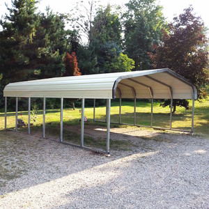 Ventes chaudes <span class=keywords><strong>de</strong></span> hangars à voitures préfabriqués en acier galvanisé, abris <span class=keywords><strong>de</strong></span> <span class=keywords><strong>voiture</strong></span> prêts à l'emploi - Product Image 5