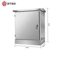 Boîtier métallique étanche IP65, panneau de boîte, armoires extérieures, boîtes de commande métalliques électriques, boîte de distribution d'énergie