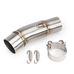 Modification d'échappement de moto en acier inoxydable, tuyau intermédiaire 51 mm pour <span class=keywords><strong>Kawasaki</strong></span> Ninja250 Ninja400 Ninja500 Z250 <span class=keywords><strong>Z400</strong></span> Z500 2017-2025 - Product Image 1