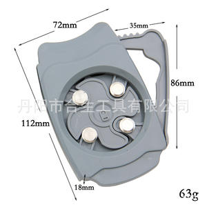 Abridor de latas portátil Hesheng de acero inoxidable, abridor de botellas manual giratorio para latas de Coca Cola y cerveza - Product Image 3