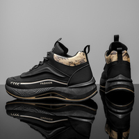 Nuove Scarpe da Uomo Traspiranti Giovanili e Alla Moda, Scarpe Sportive con Piattaforma Versatili, Scarpe Casual Trendy per il Campus