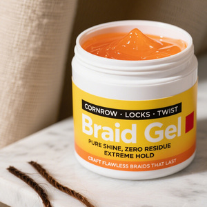 <span class=keywords><strong>Gel</strong></span> tạo kiểu tóc tết tóc nhãn hiệu riêng, không nhờn, giữ nếp cực tốt, tạo kiểu tóc tết gọn gàng - Product Image 2