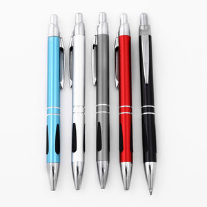 Stylos à bille promotionnels en métal avec bouton-poussoir - Product Image 1