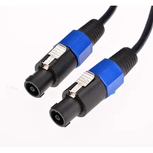 50 ft nam Speakon để Speakon cáp, chuyên nghiệp 12 đo AWG dây âm thanh <span class=keywords><strong>DJ</strong></span> Loa Cáp dây với Twist Lock - 2 dây dẫn - Product Image 1