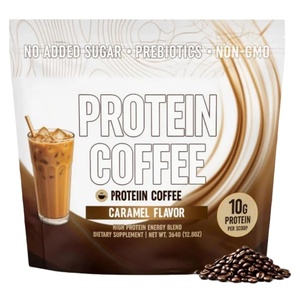 Café de Proteína Mocha con Colágeno: Sin Azúcar Añadido, 100% Natural, Sin Lácteos, Mezcla Instantánea con 10G de Proteína y <span class=keywords><strong>Cacao</strong></span> Real - Product Image 1