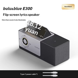 Altavoz Bluetooth con Pantalla, Altavoz de Escritorio Creativo con Luz Ambiental Nocturna, Mini Altavoz con Letras Flotantes - Product Image 5