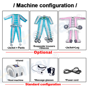 Không khí 2025 nén trị liệu hệ thống thoát nước bạch huyết pressotherapy Máy giảm béo cho Cải thiện khả năng miễn dịch và tăng tốc độ trao đổi chất - Product Image 5